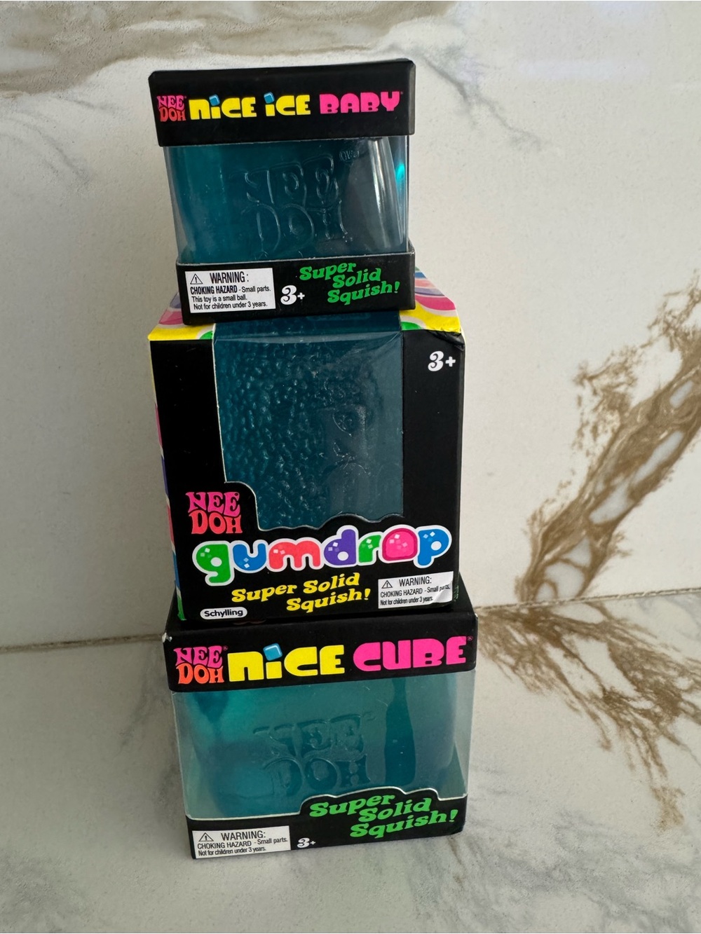 Schylling NeeDoh blue bundle!!!!